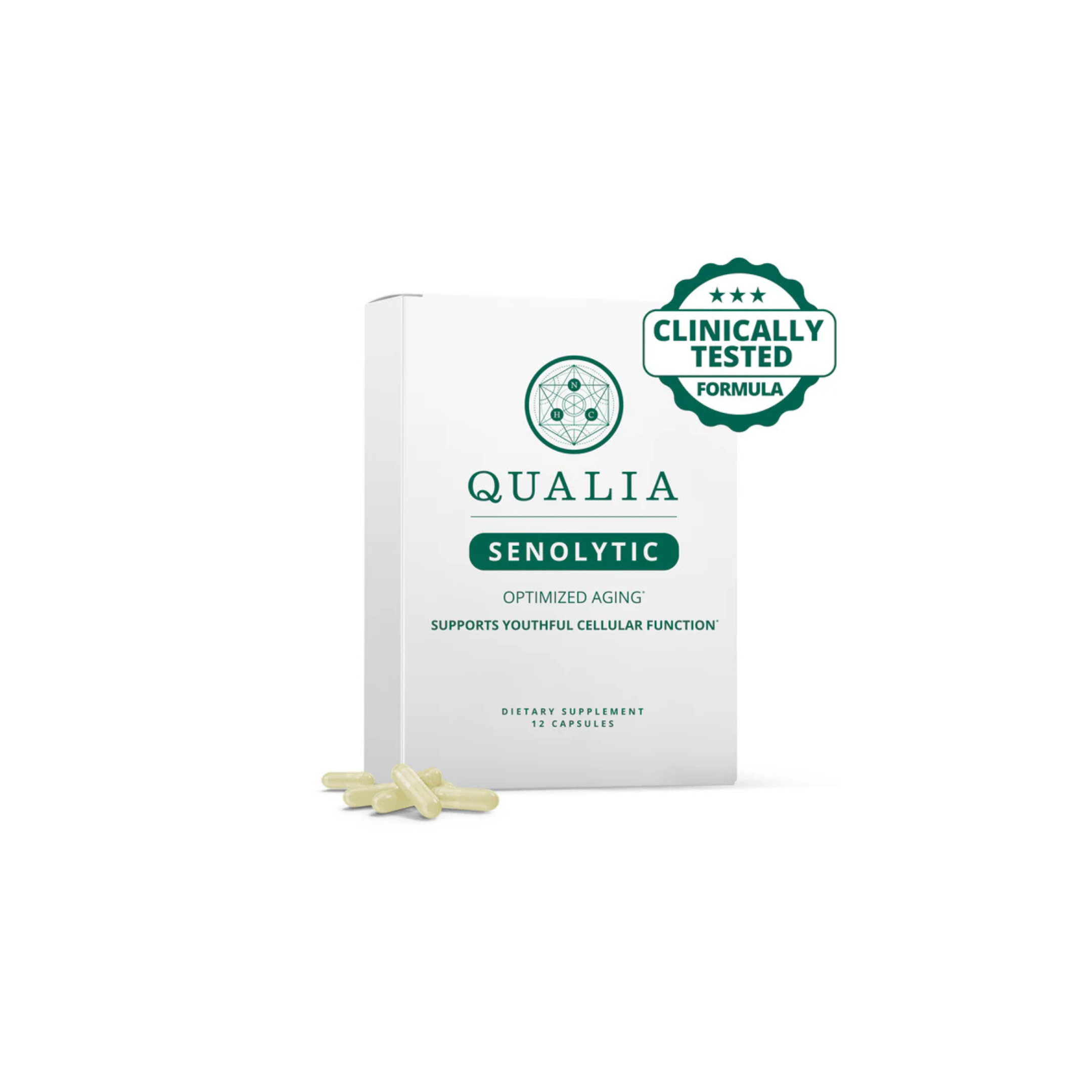 Qualia Qualia Senolytic TWO-DAY CELL REJUVENATION REGIMEN