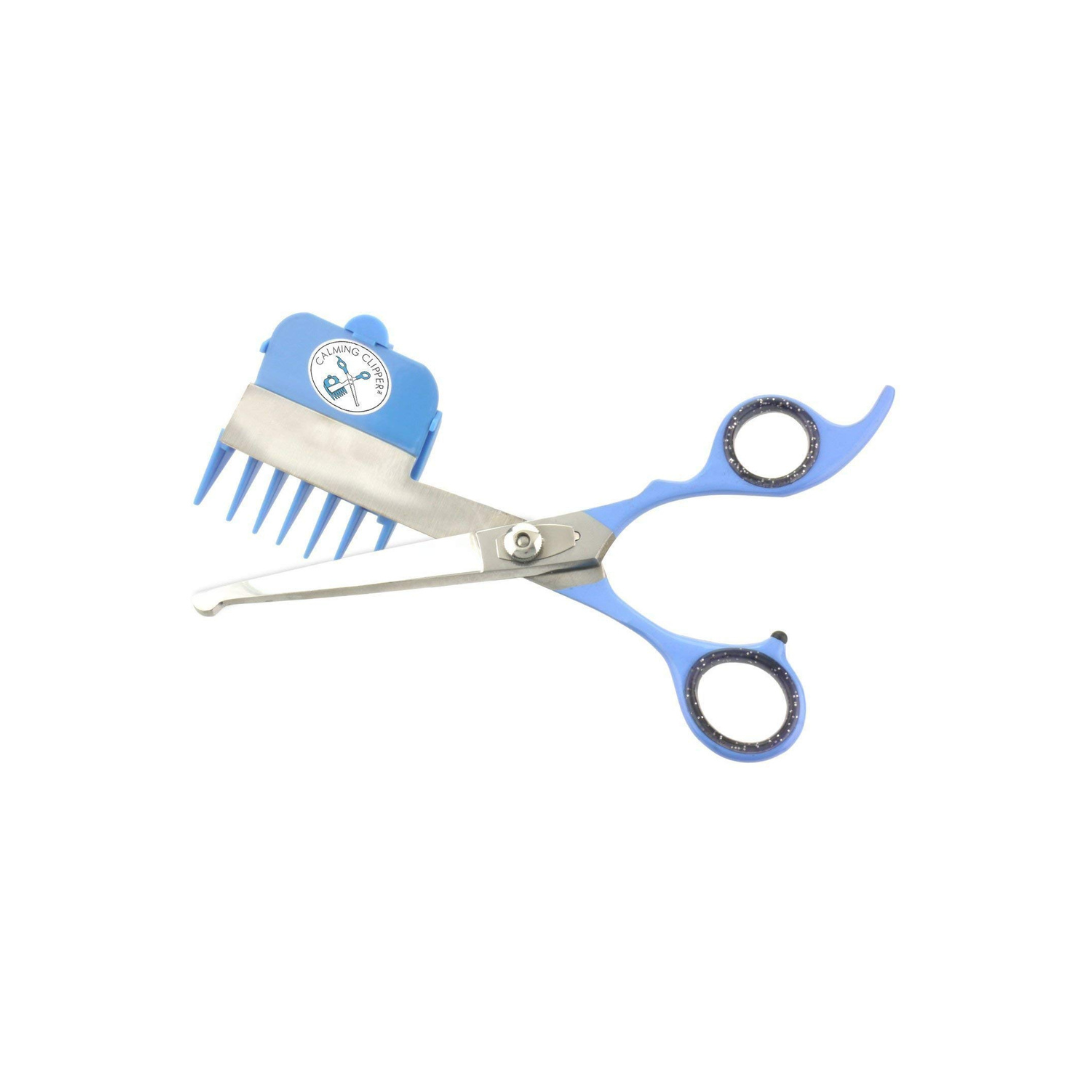 Calming Clipper - The Silent, Gentle Haircutting Kit for Children with Autism and Sensory Sensitivity - Right-Handed, Includes Barber Cape & Sharpener