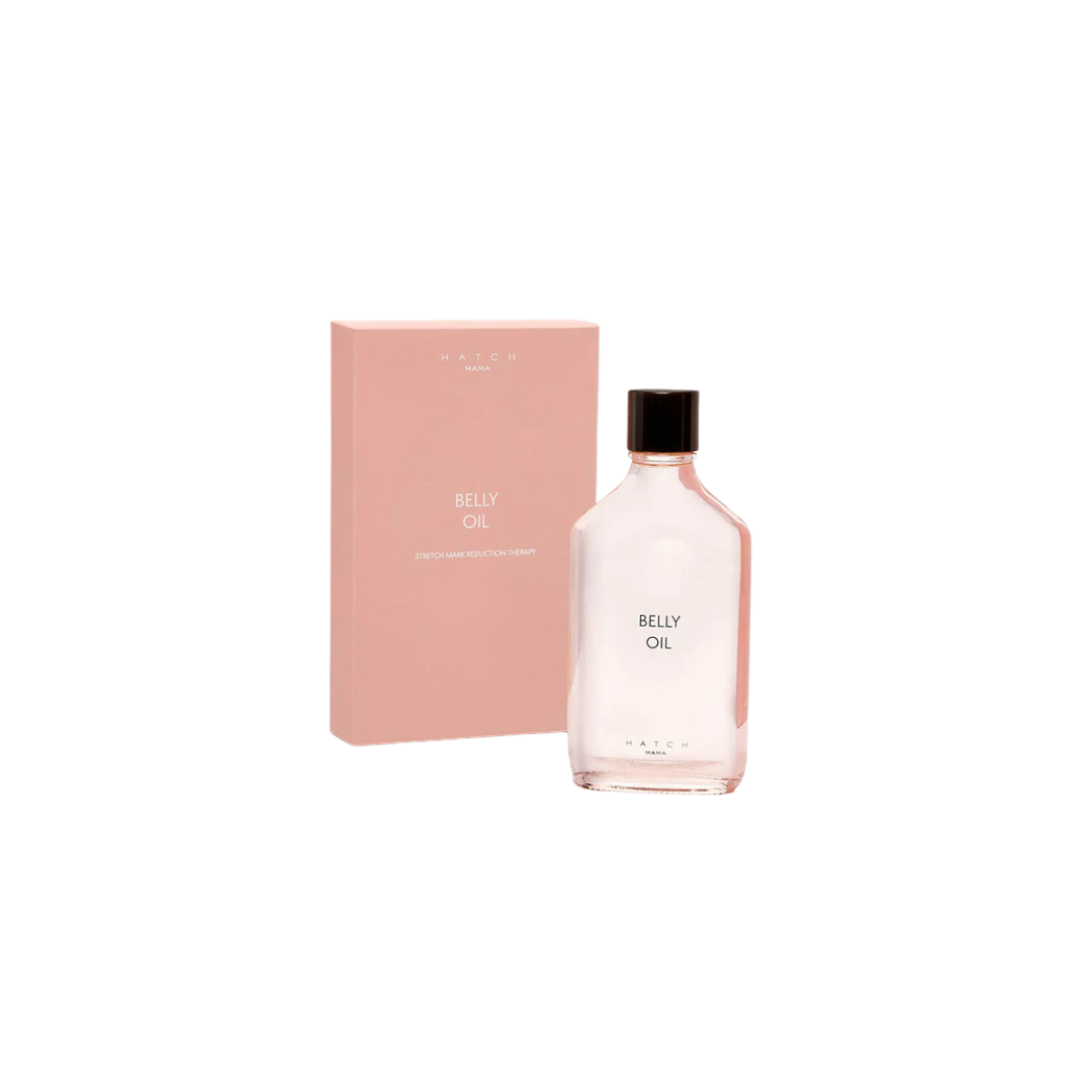 HATCH Mama - Natural Belly Oil Stretch Mark Smoothing Therapy | Non-Toxic, Plant-Derived, Mama-Safe (6.7 oz | 195 ml)