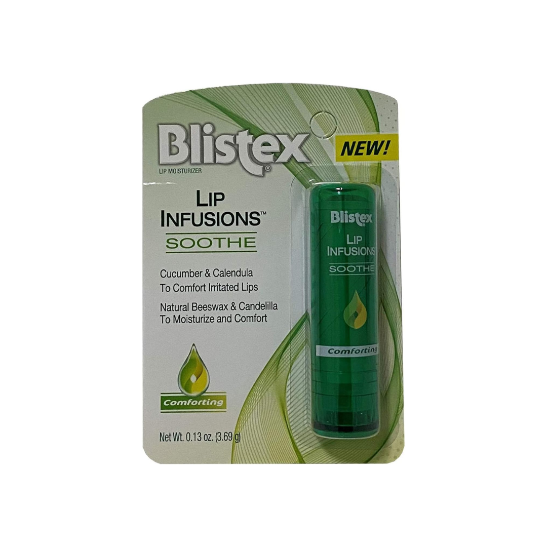 Blistex Lip Infusions Soothe Lip Moisturizer 0.13 Ounce (6 Pack)