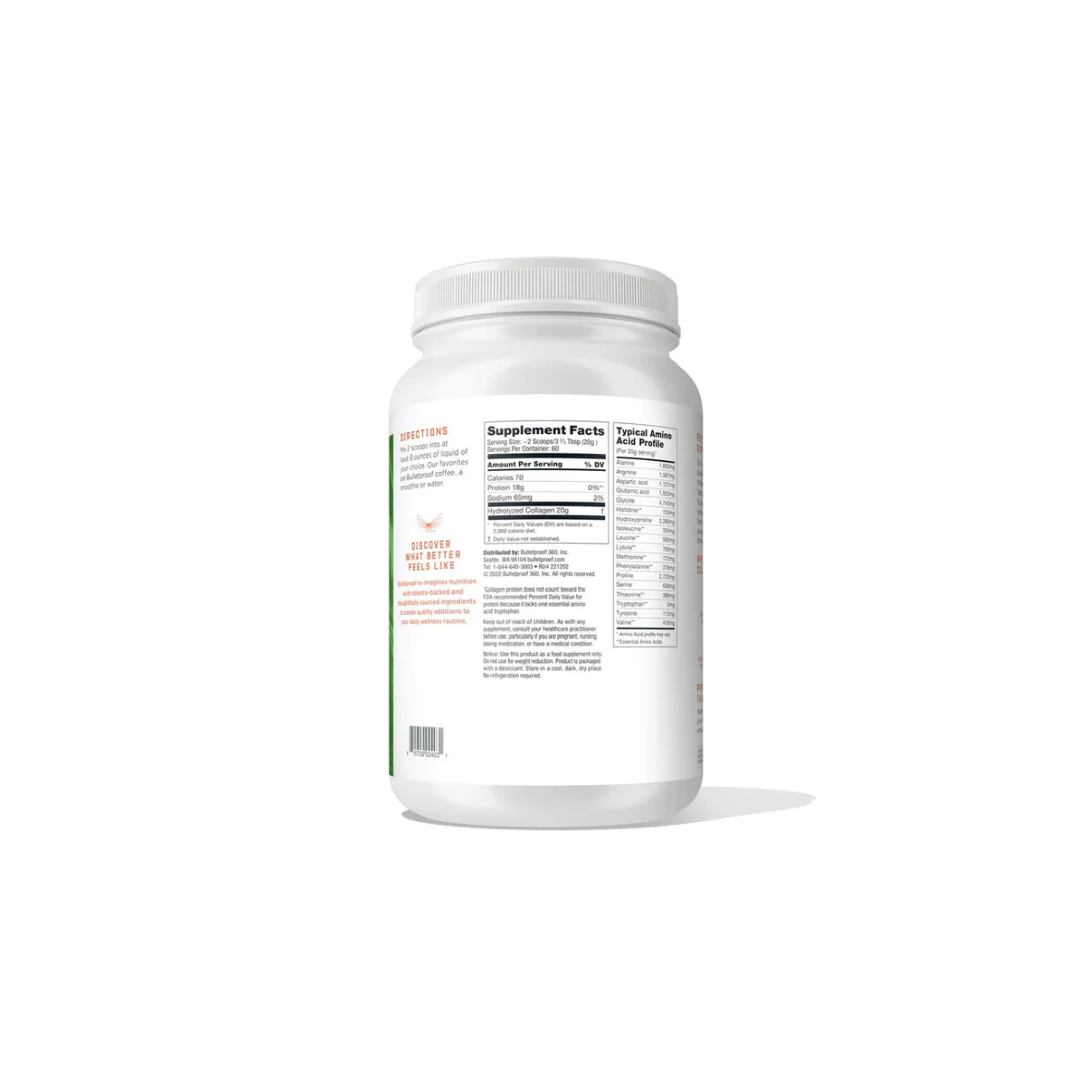 Bulletproof Collagen Peptides GRASS-FED