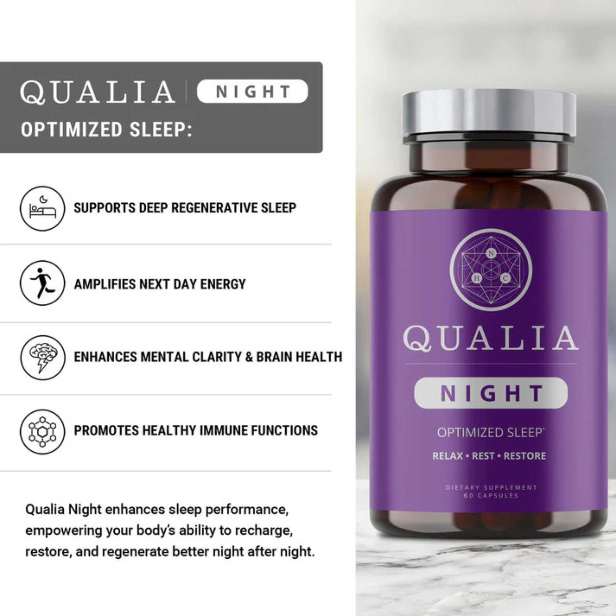 Qualia Qualia Night | SCIENCE-BACKED SLEEP