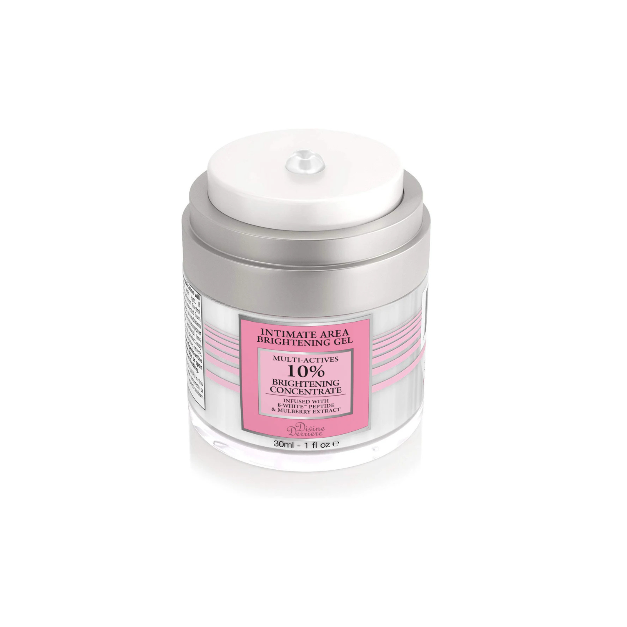 Divine Derriere Intimate Dark Spot Remover for Body, Face, Bikini and Sensitive Areas - Skin Bleaching Cream for Intimate Areas Contains Mulberry Extract, Arbutin Pretty Privates Peptide