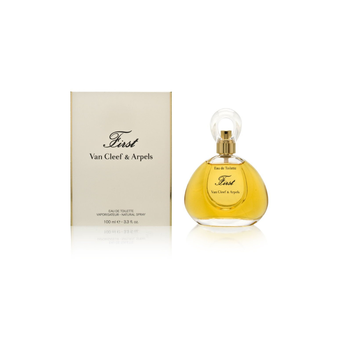 Van Cleef & Arpels First Eau De Parfum Spray for Women, 3.3 Fl Ounce, Yellow