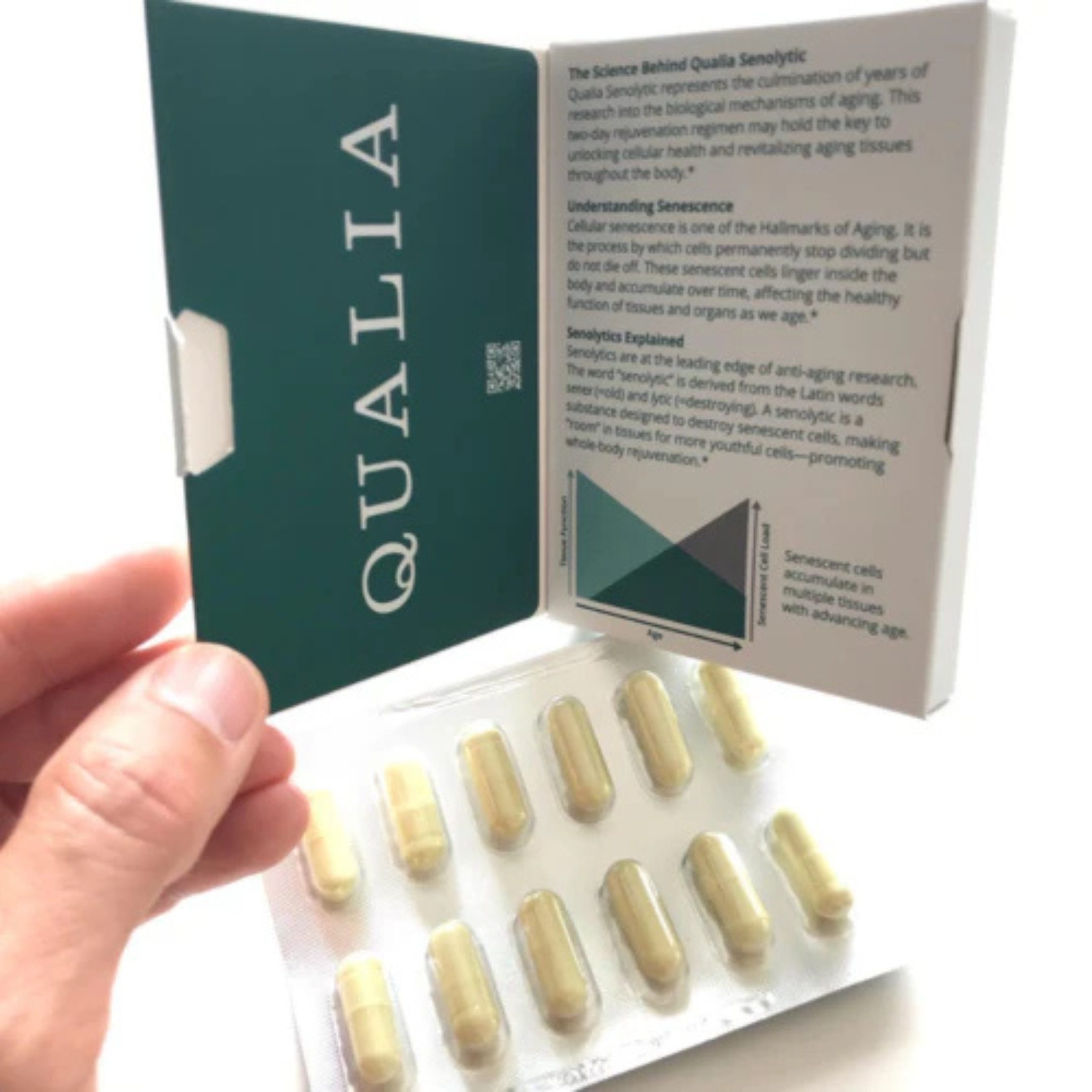 Qualia Qualia Senolytic TWO-DAY CELL REJUVENATION REGIMEN