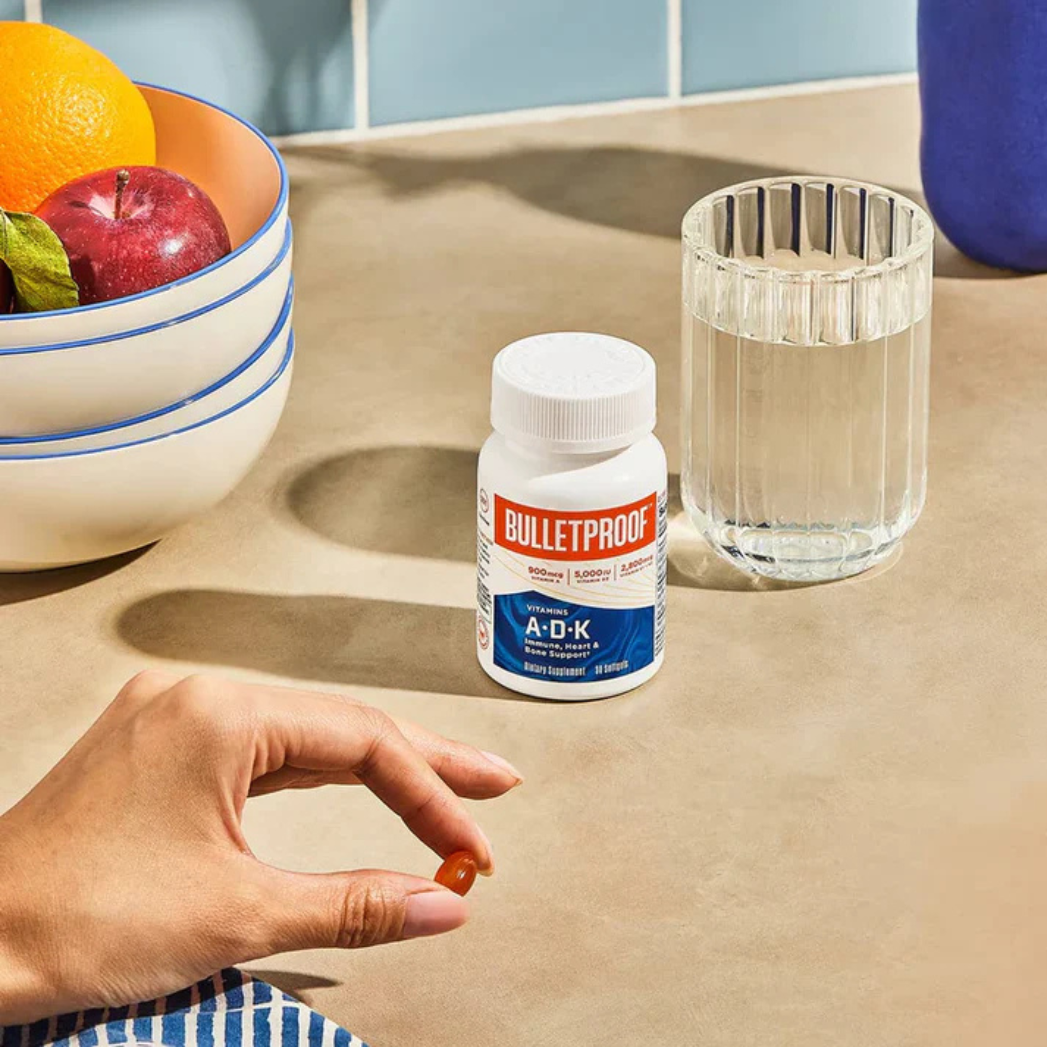 Bulletproof Vitamins A-D-K Immune | Heart & Bone Support†