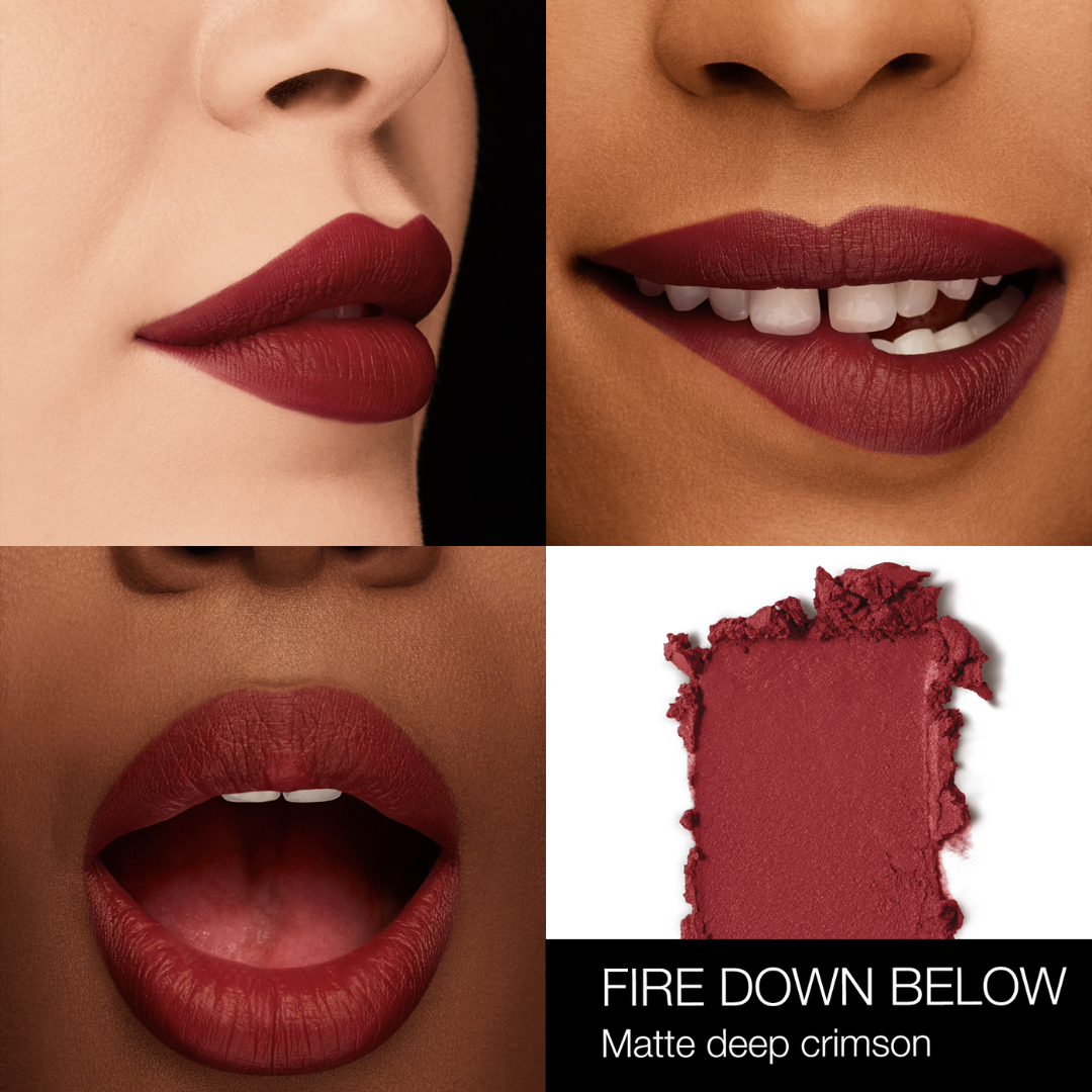 NARS Semi-Matte Lipstick, Fire Down Below