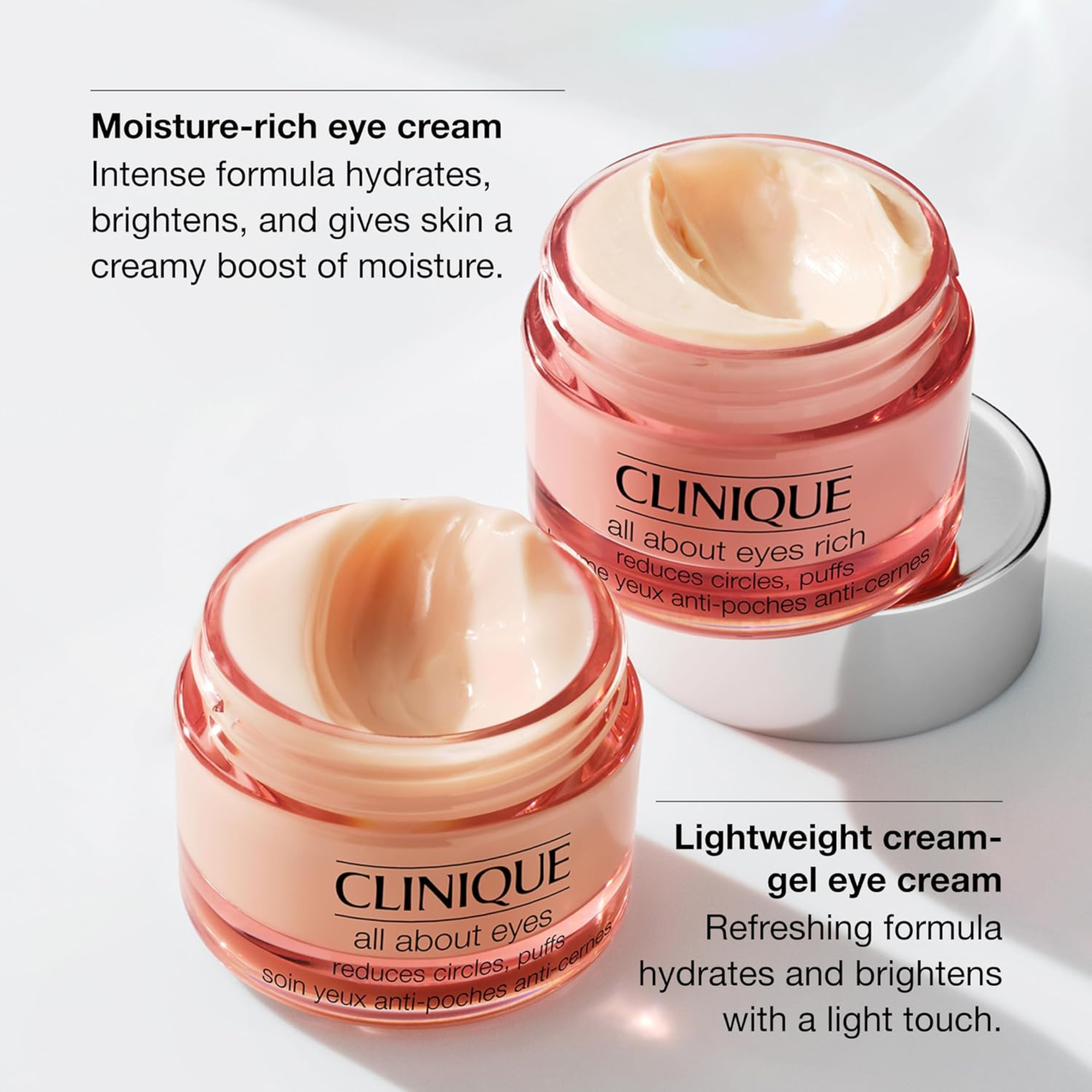 Clinique All About Eyes Cream for Unisex, 0.5 Ounce