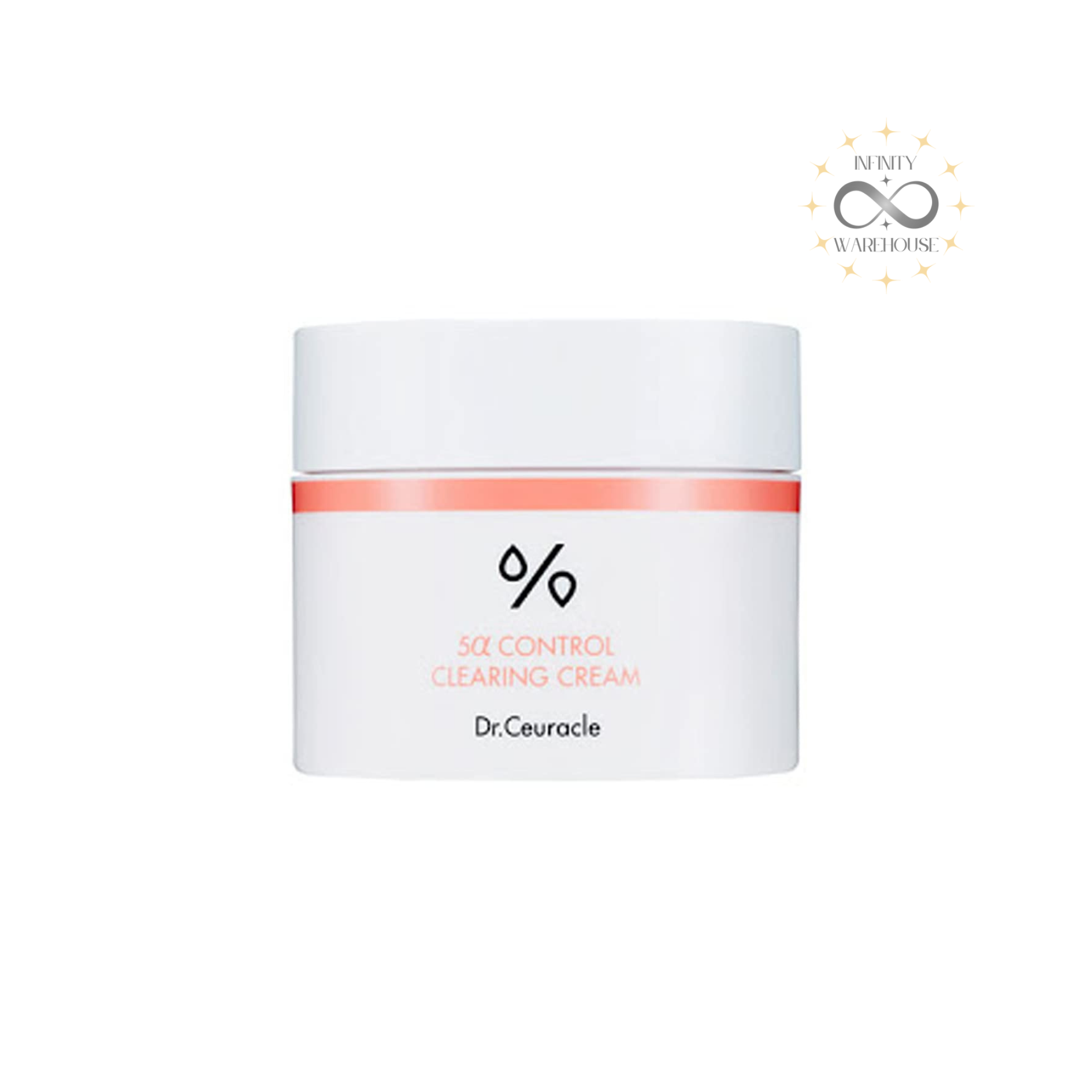 Dr.Ceuracle 5α Control Clearing Cream 50g with Sepicontrol A5, 5α Complex, witch hazel extract and aloe vera for oily sensitive skin sebum control, pore minimizing and soothing hydration
