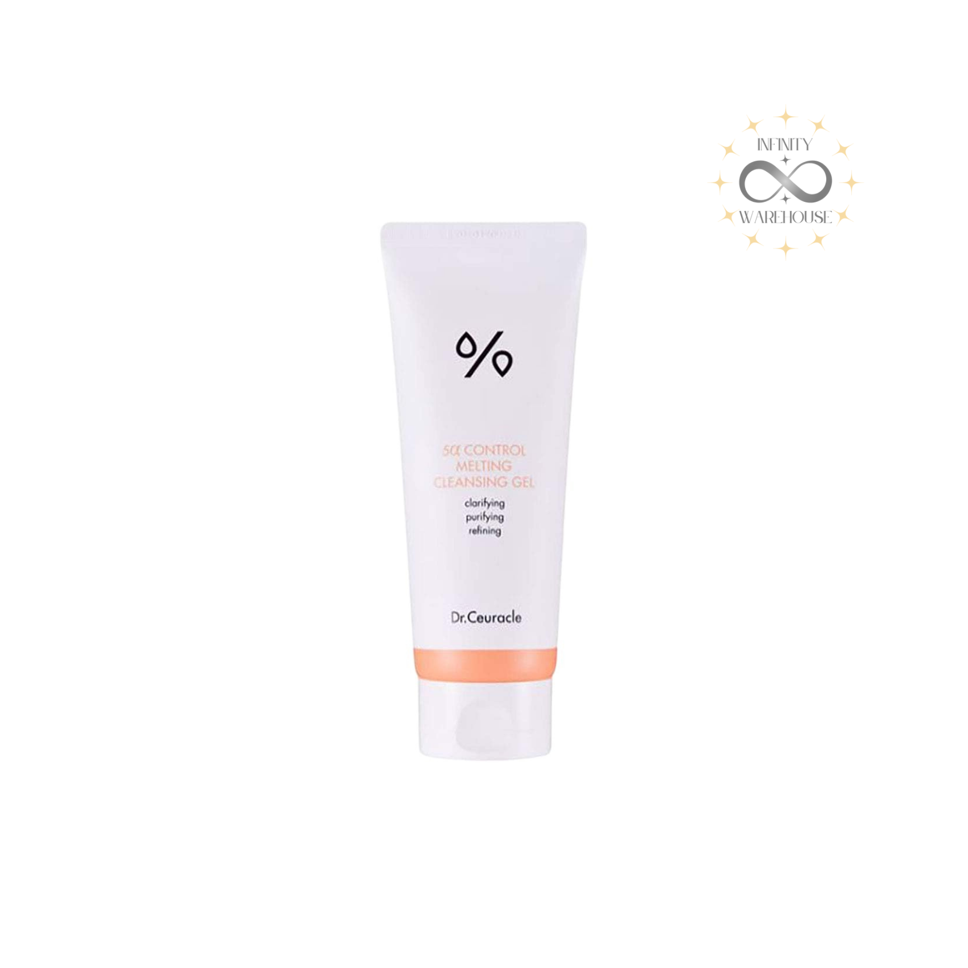 Dr.Ceuracle 5α Control Melting Cleansing Gel 150ml with Sepicontrol A5, 5α Complex, witch hazel extract and aloe vera for oily combination skin makeup removal, sebum control and gentle exfoliation
