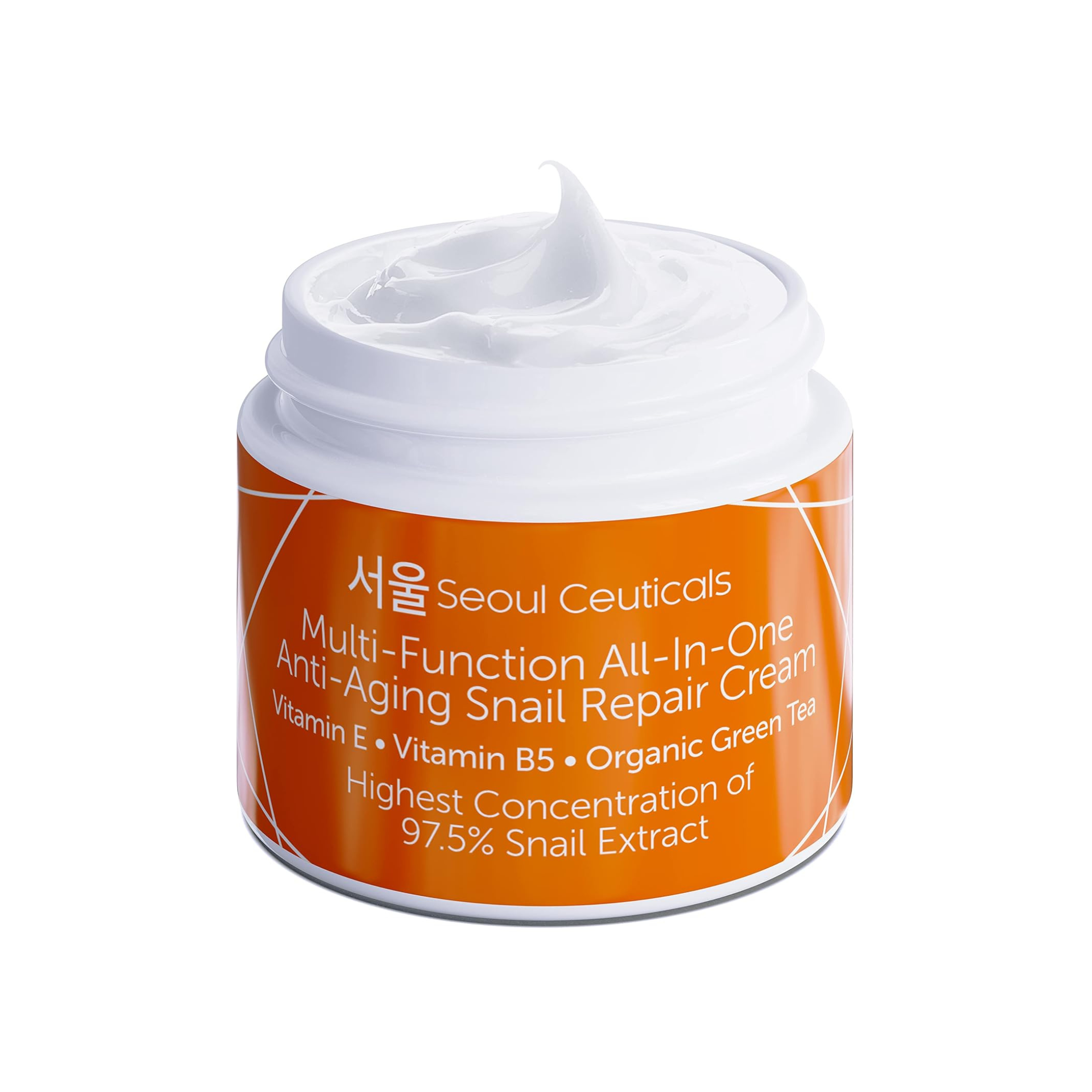 Korean Skin Care Set Contains Potent Vitamin C Serum PLUS Korean Snail Eye Cream with Centella Asiatica - This Extremely Effective Skincare Set Provides You With Glowing Skin & Youthful Eyes