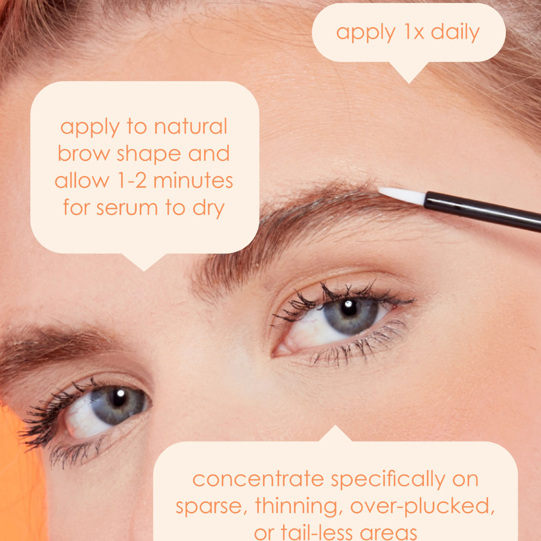 Grande Cosmetics GrandeBROW Brow Enhancing Serum, 8 Week Starter Supply , 1.5mL