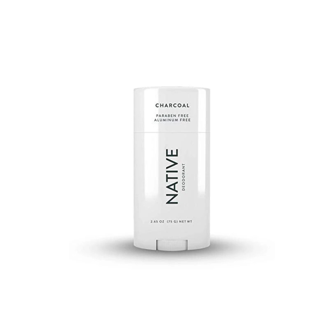 Native Deodorant | Natural Deodorant for Women and Men, Aluminum Free with Baking Soda, Probiotics, Coconut Oil and Shea Butter | Charcoal