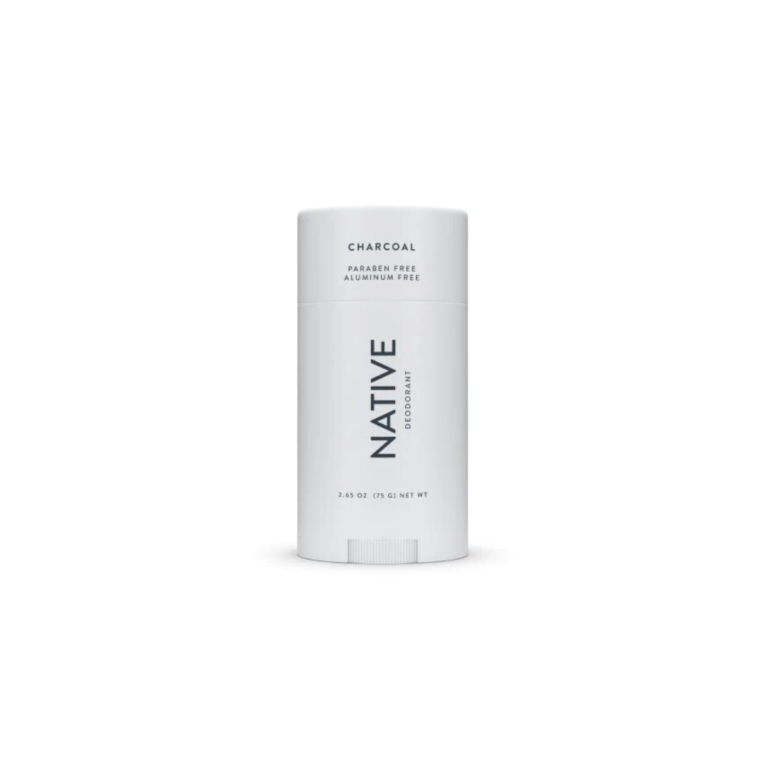 Native Deodorant | Natural Deodorant for Women and Men, Aluminum Free with Baking Soda, Probiotics, Coconut Oil and Shea Butter | Charcoal