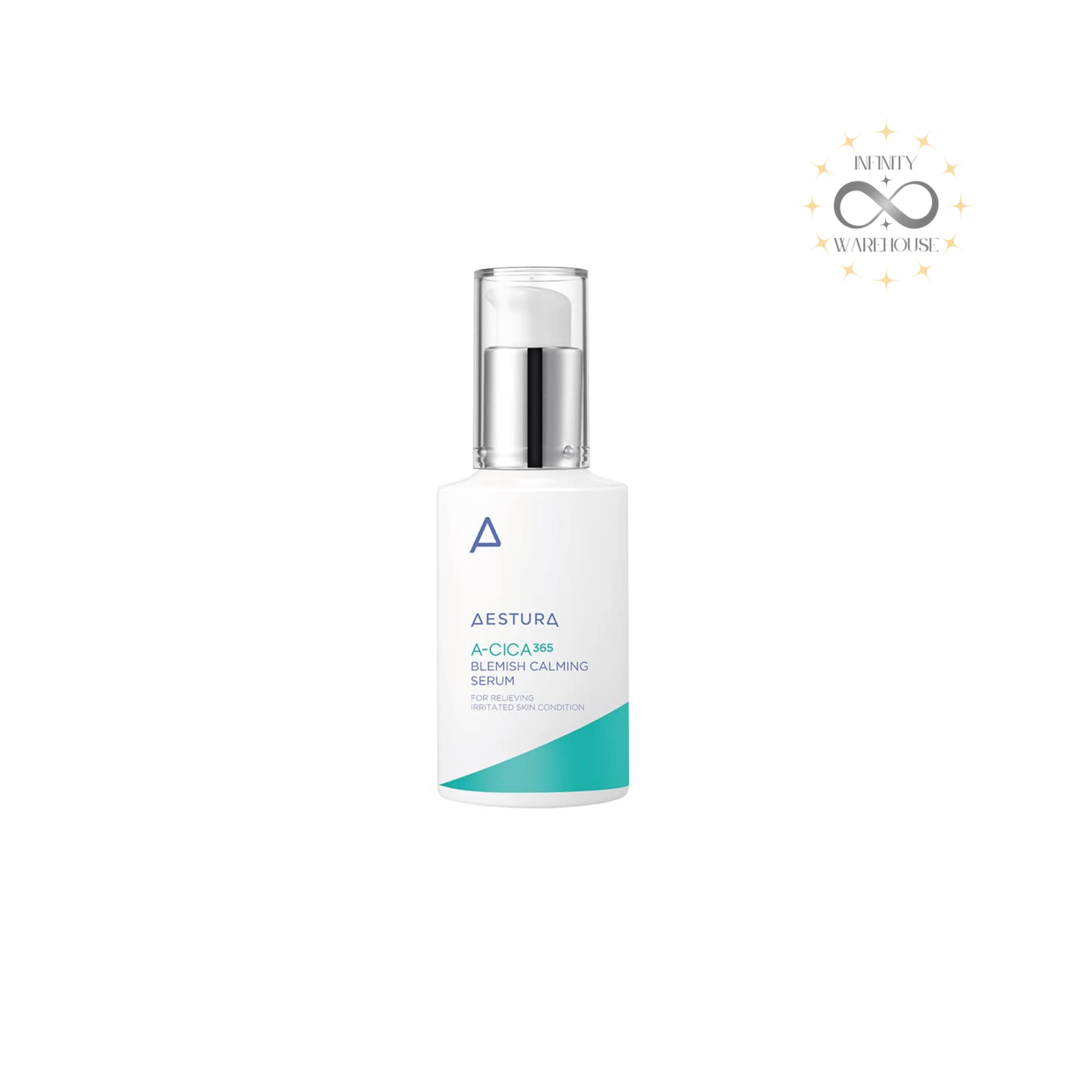 AESTURA A-CICA 365 Blemish Calming Serum 40ml Korean cica serum with 2% niacinamide for sensitive acne-prone skin