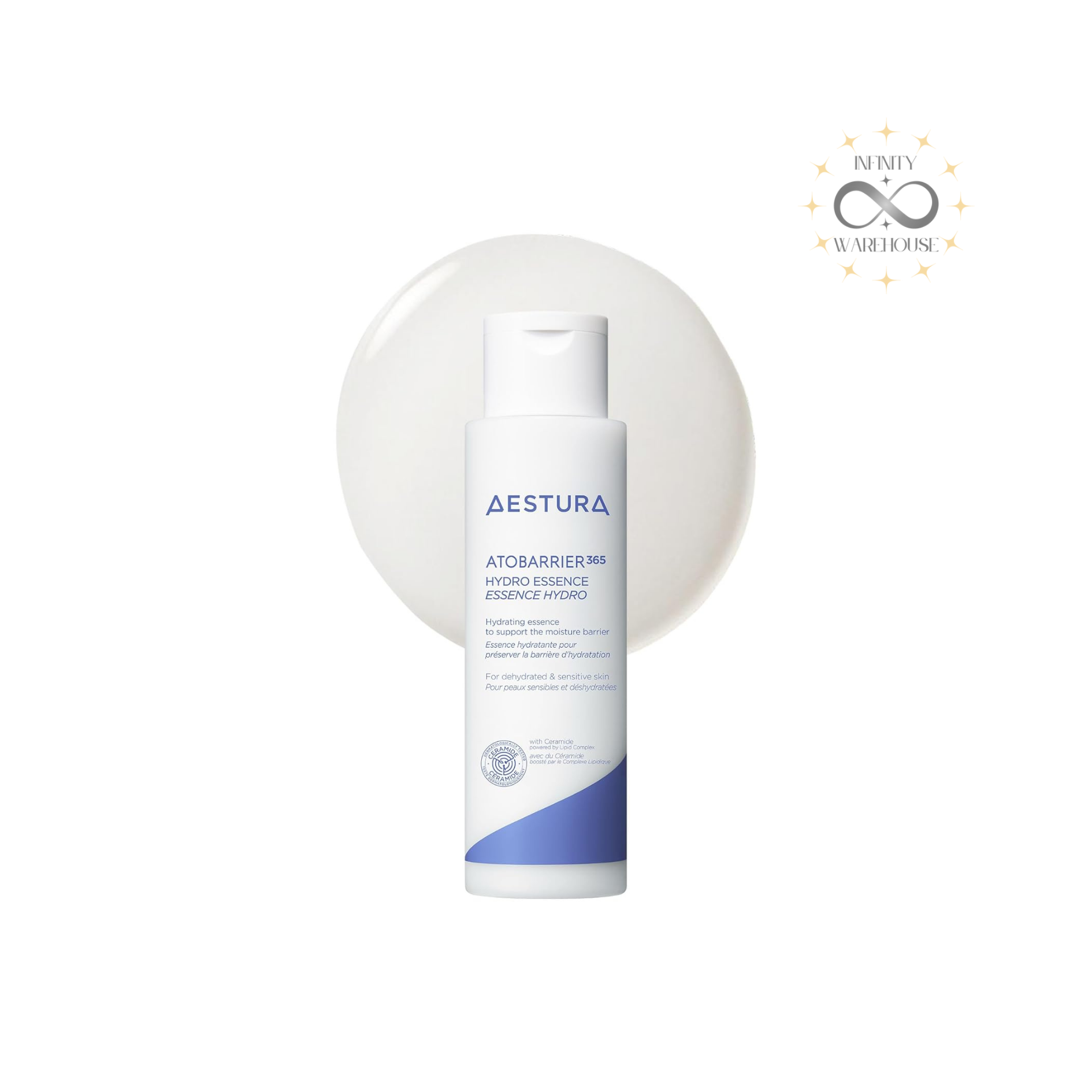 AESTURA Atobarrier 365 Hydro Essence 200ml Korean hydrating essence with 30 moisture nutrients for sensitive dry skin barrier repair
