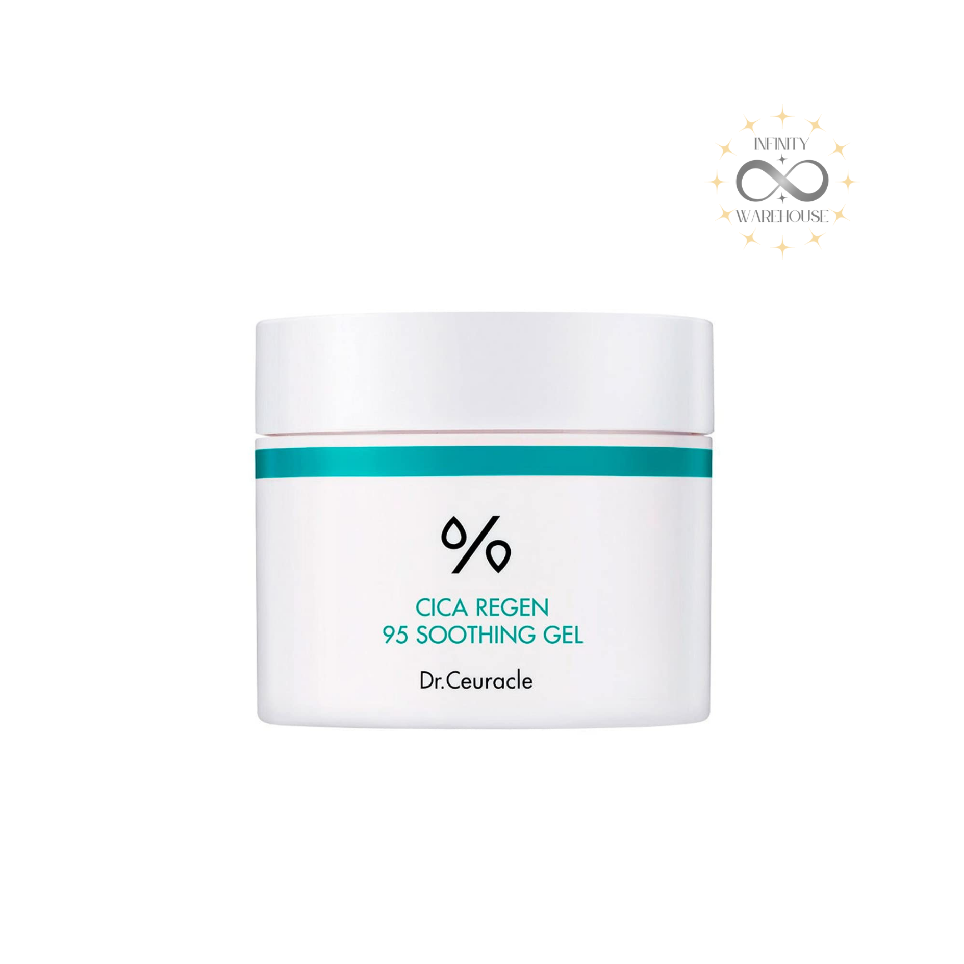 Dr.Ceuracle Cica Regen 95 Soothing Gel 110g with 95% centella asiatica extract, madecassoside, kiwi extract and lotus flower extract for sensitive irritated skin soothing and repair
