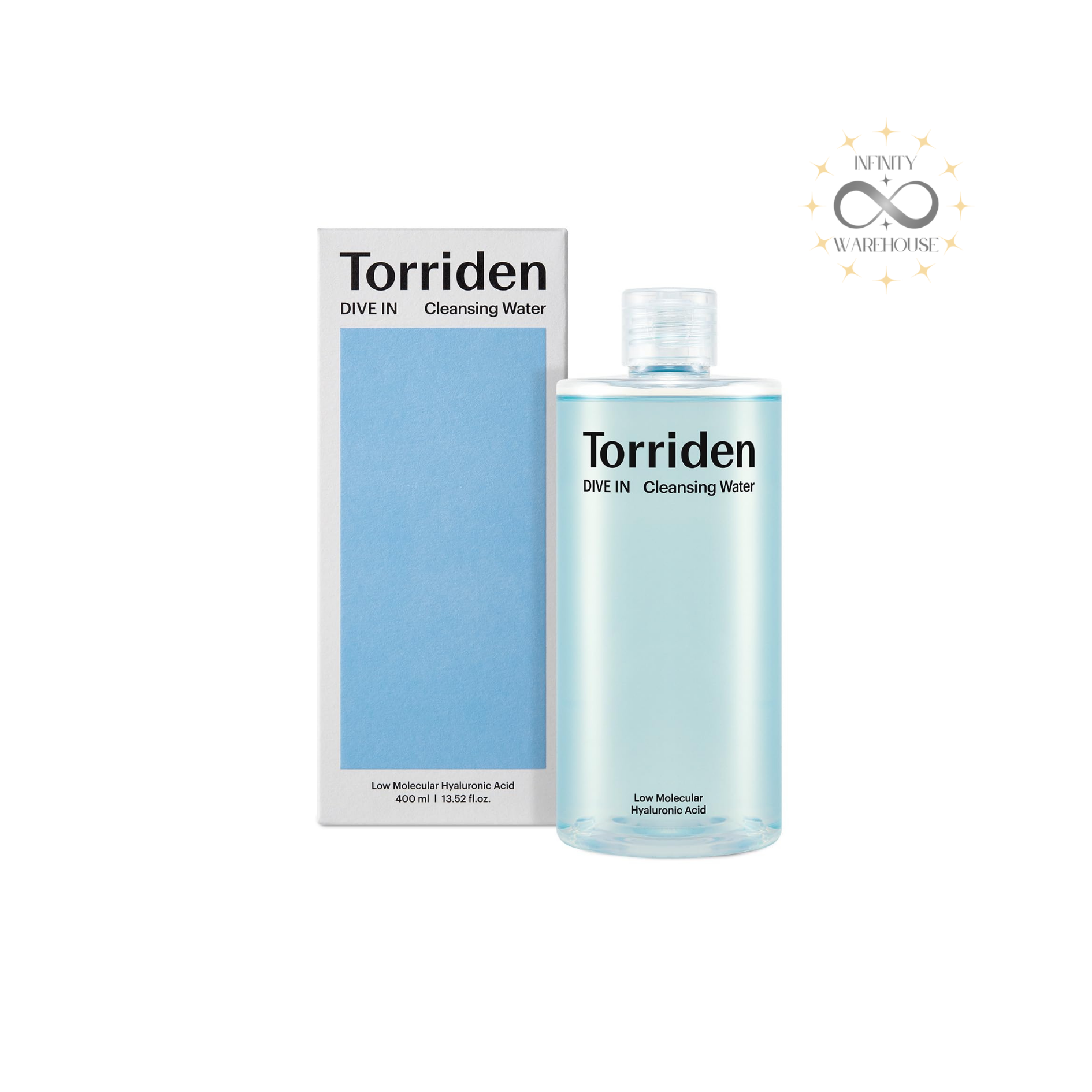 DIVE‑IN Low Molecular Hyaluronic Cleansing Water 400ml