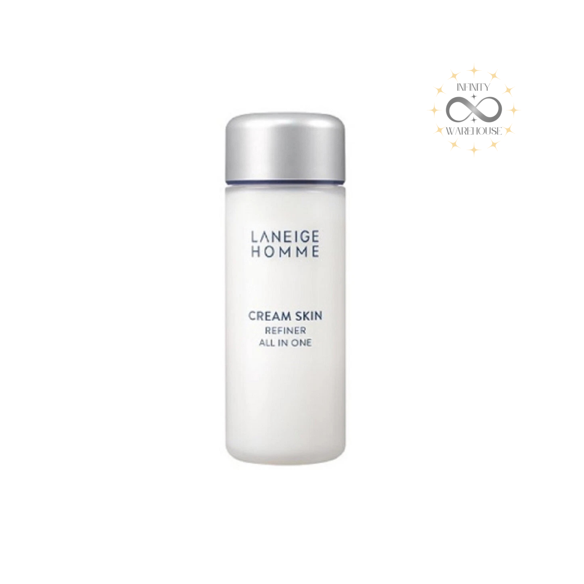 LANEIGE HOMME Cream Skin Refiner All In One 150ml with Cream Blending Technology, Houttuynia Cordata extract, green tea extract and water skin formula for men's hydration, sebum control and pore care
