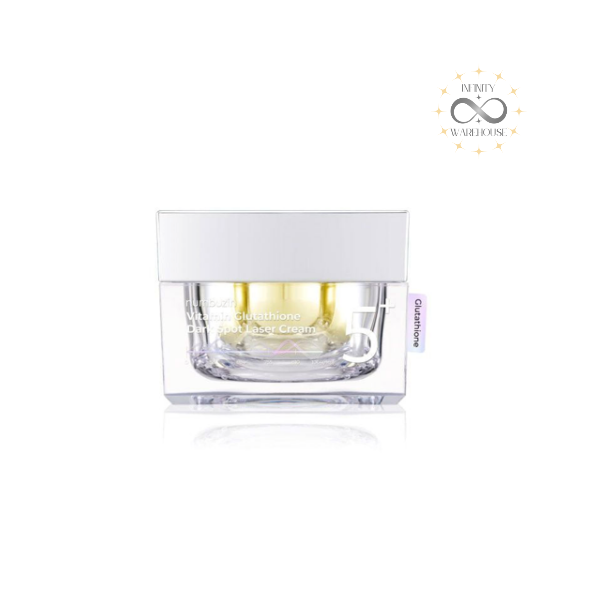 NUMBUZIN No.5 Vitamin Glutathione Dark Spot Laser Cream 50ml with glutathione, niacinamide, patented Melazero complex, L-cysteine, 8 types peptides, vitamin C derivatives, tranexamic acid, madecassoside, beta-sitosterol and spatula for dark spots fading, hyperpigmentation reduction, skin barrier repair, anti-aging care and sleeping pack function
