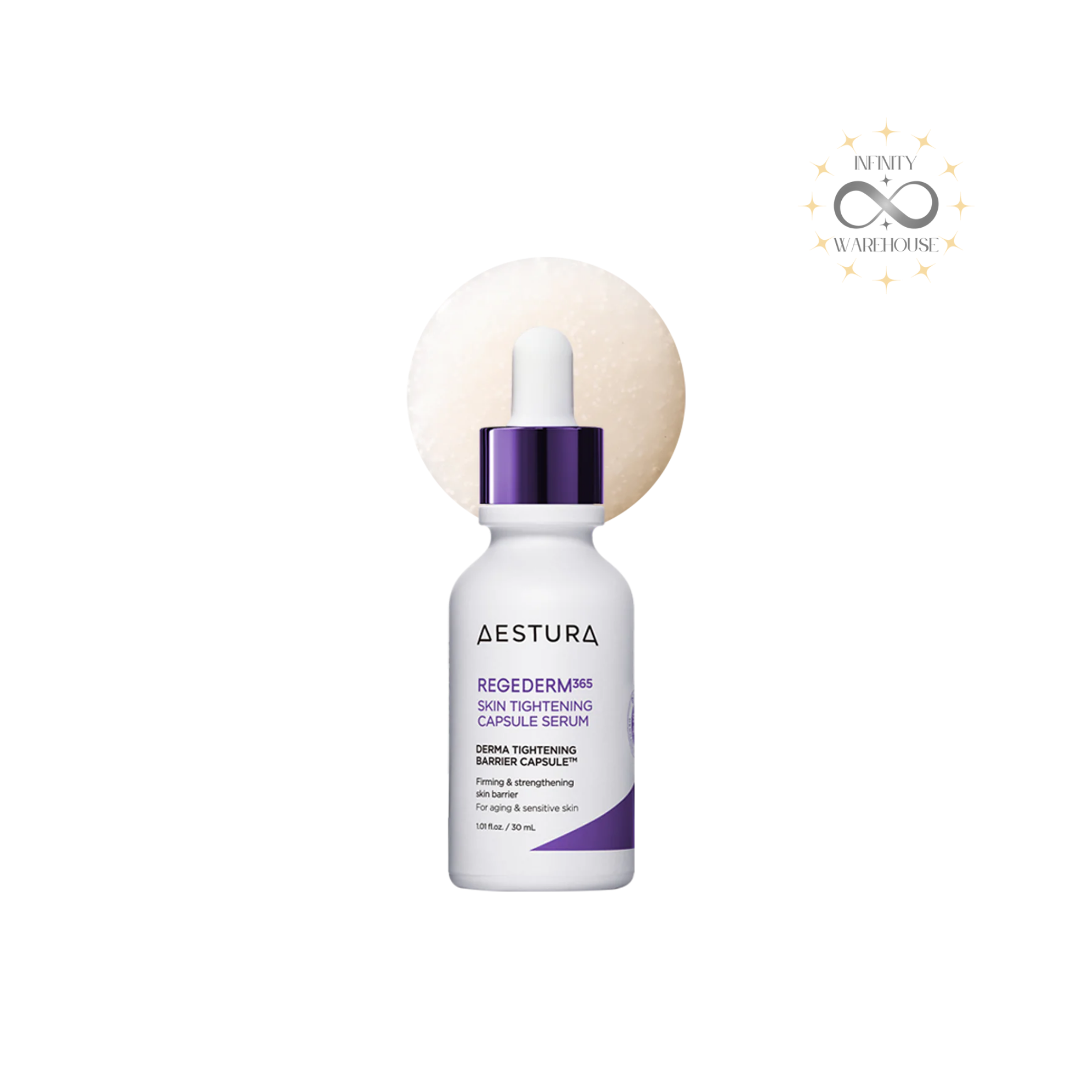 AESTURA Regederm 365 Skin Tightening Capsule Serum 30ml Korean pore tightening serum with 10% Vitamin B3 and Derma Tightening Barrier Capsules for sensitive skin
