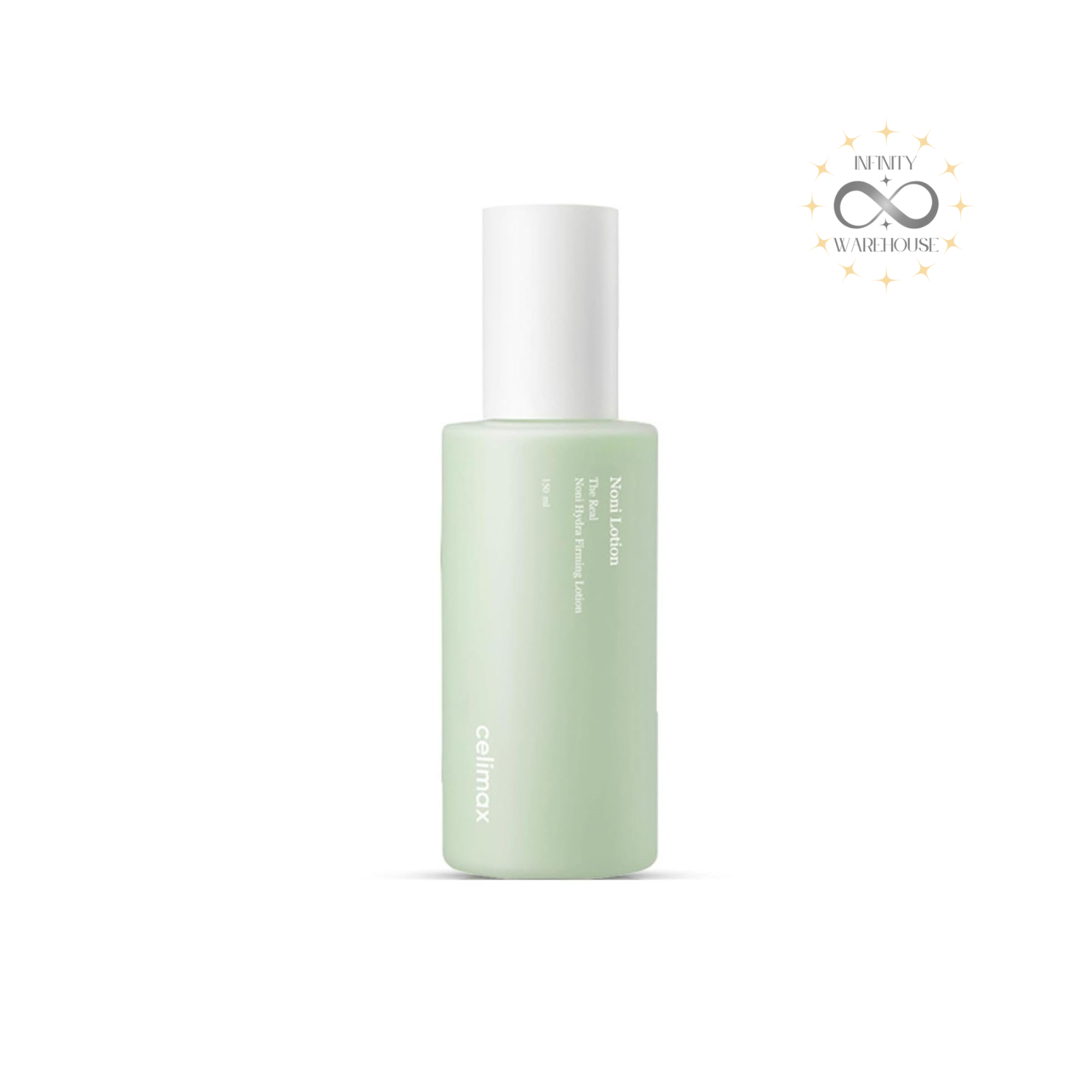 Celimax The Real Noni Hydra Firming Lotion 150ml with 42.75% noni fruit extract, 3 types of hyaluronic acid and adenosine for skin firming, anti-aging and deep hydration
