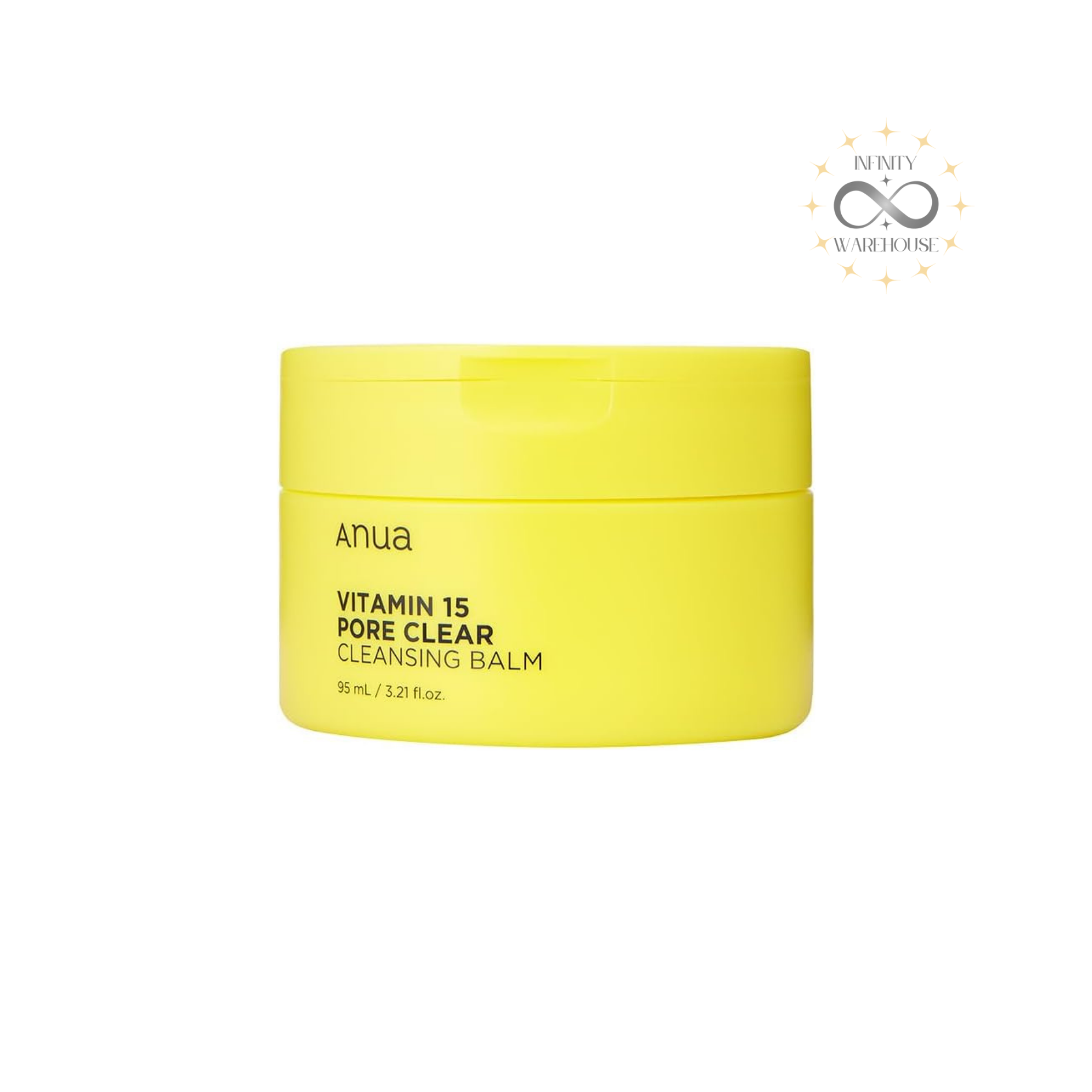 Anua Vitamin 15 Pore Clear Cleansing Balm 95ml with 15 vitamins, Vita C META oil and PHA LHA for makeup removal, blackhead care and pore cleansing
